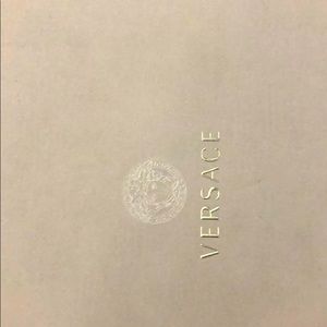 Versace Medusa head black high top size us 10